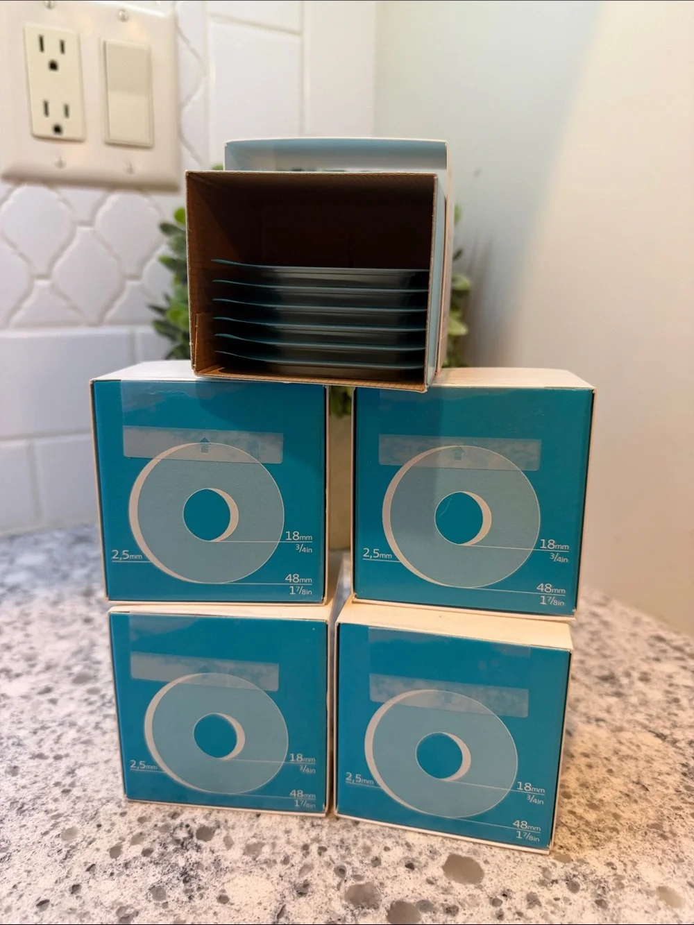 Coloplast 12035 Brava® Protective Seals. 10 pc each box x4 plus 6 ..3/4-1 7/8